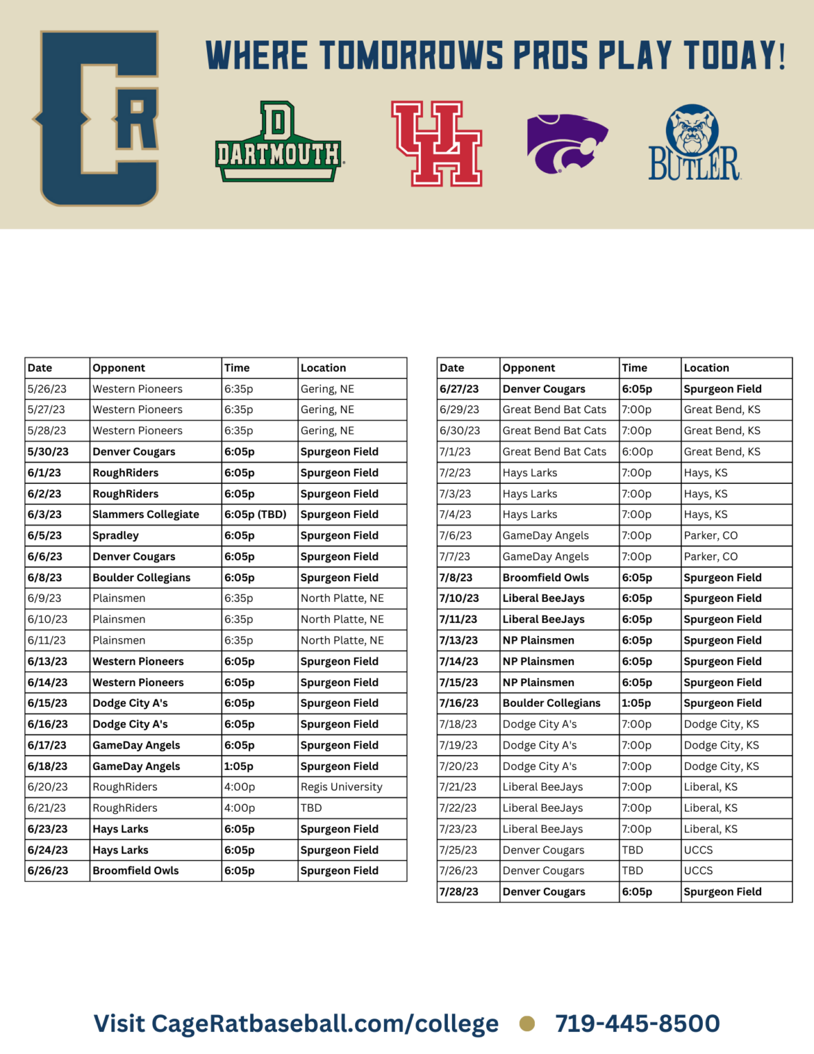 Summer Schedule (1)